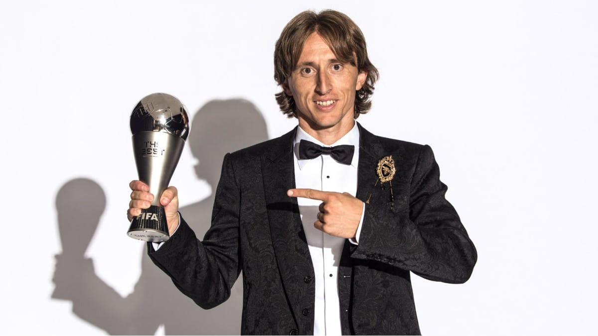 Luka Modrić es el homenajeado con el premio FIFA The Best 2018