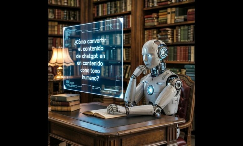 ¿Cómo convertir el contenido de ChatGPT en contenido con tono humano?