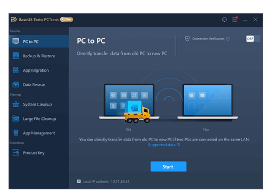EaseUS Todo PCTrans Pro