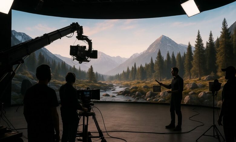 Las pantallas LED están cambiando la forma de hacer cine y televisión