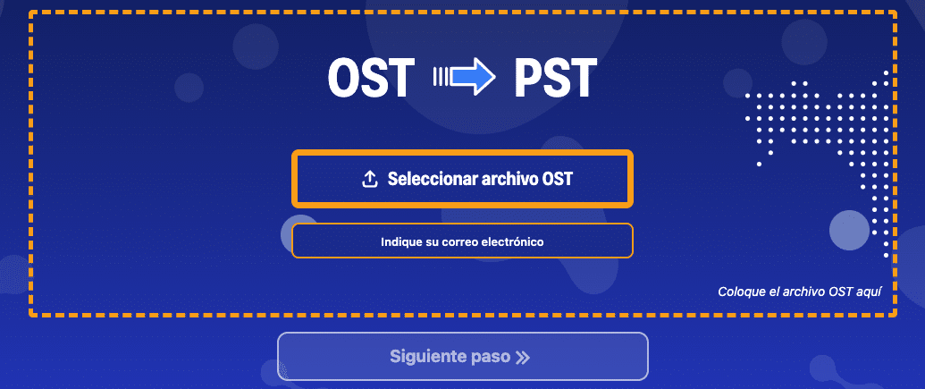 OST a PST online