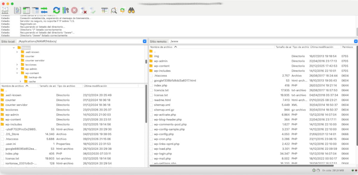 Filezilla