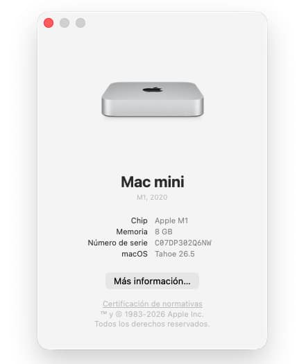 Modelo de Mac