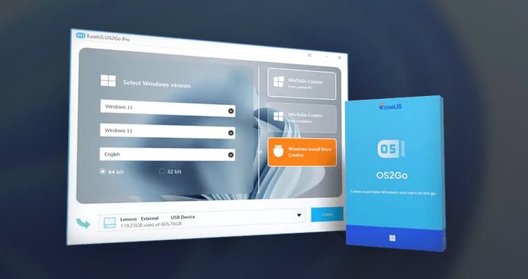 EaseUS OS2Go
