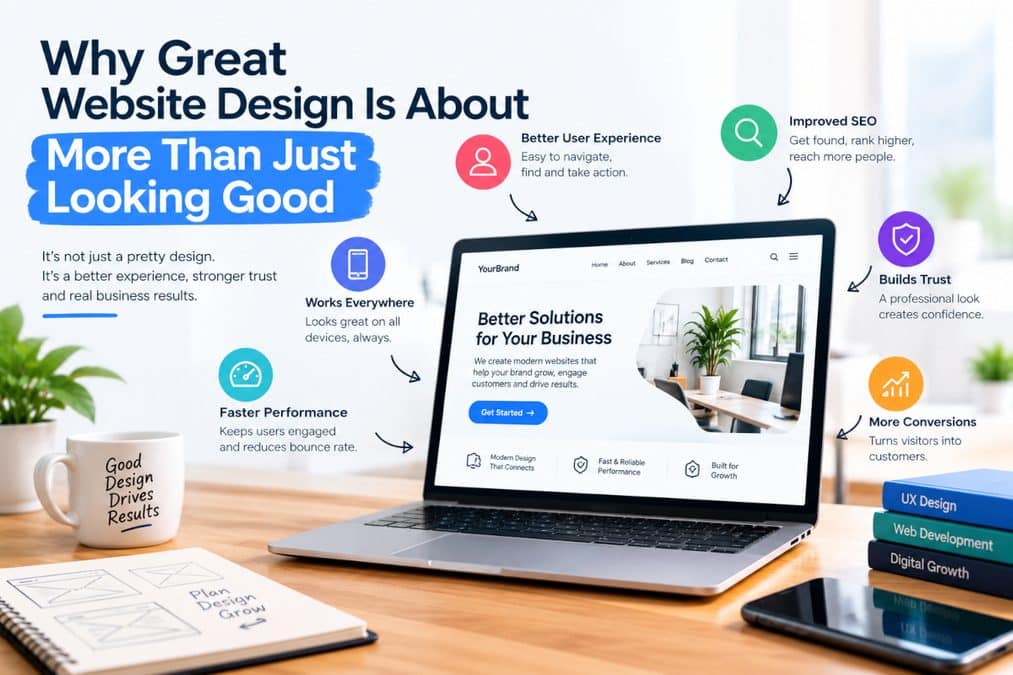 ¿Por qué un buen diseño web es más que solo verse bien?